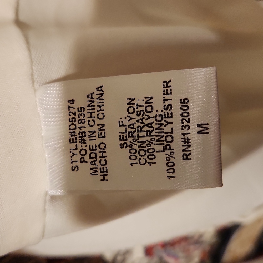 ❤️ NWT! ENTRO CROCHET STRAP BOHO MINI DRESS, MEDIUM - Picture 5 of 7